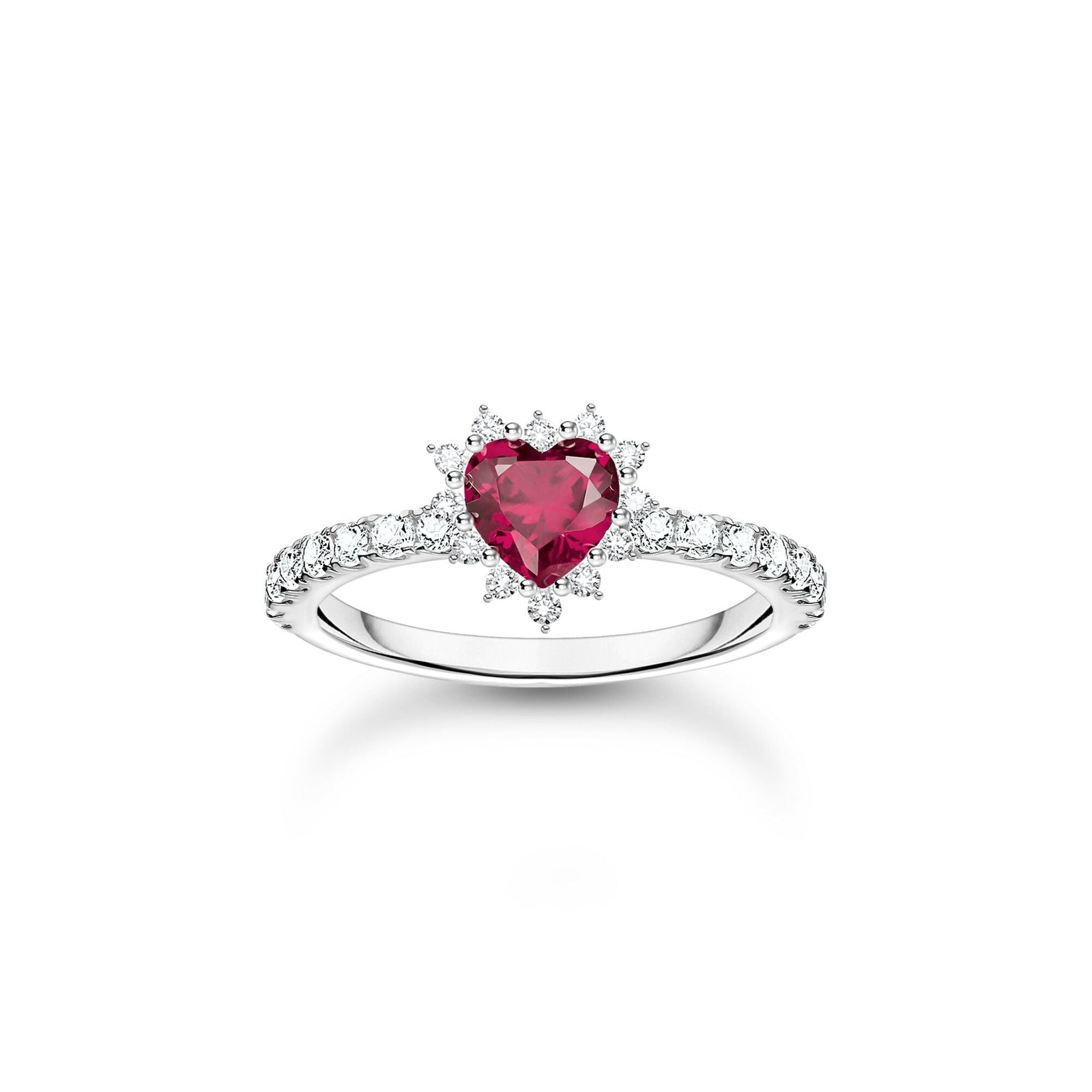 THOMAS SABO Romantic Heart Ring - B & S Lyncris Jewellers