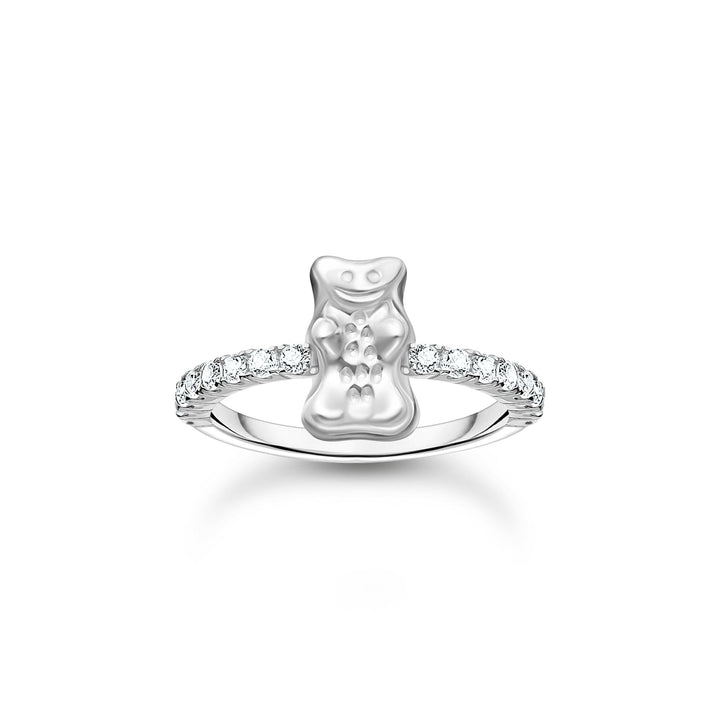 THOMAS SABO Ring with Silver HARIBO goldbear and zirconia