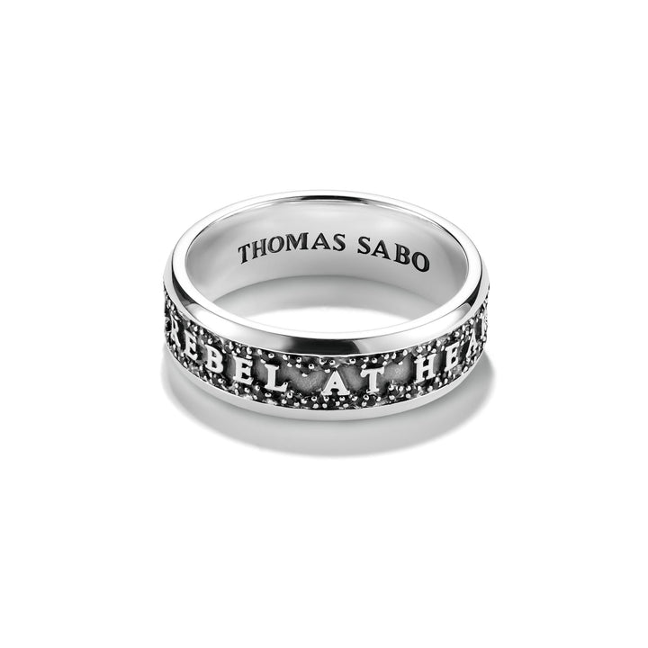 THOMAS SABO Band Ring REBEL AT HEART Lettering