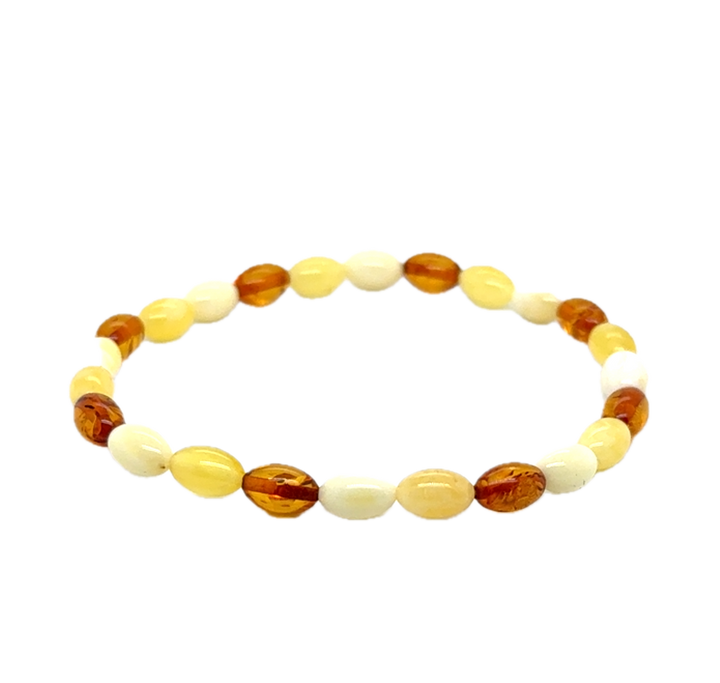 Baltic Amber Multi-Colour Bracelet
