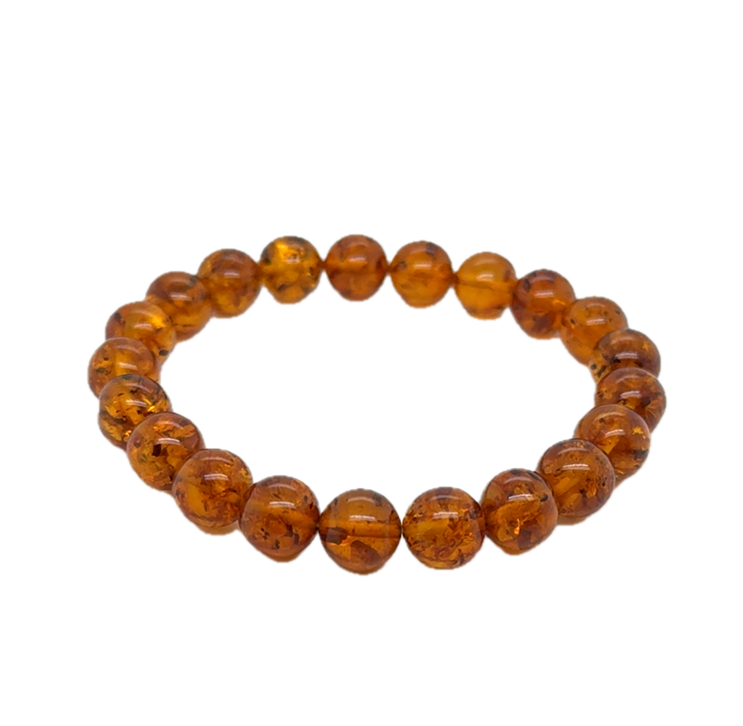 Baltic Amber Ball Bracelet