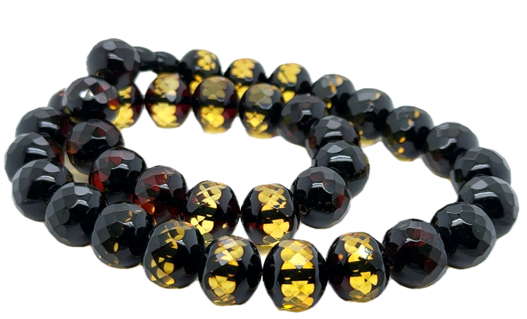 Baltic Amber Dual Colour Necklace