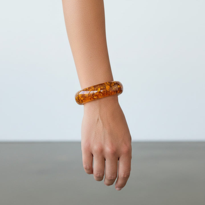 Baltic Amber Chunky Bangle