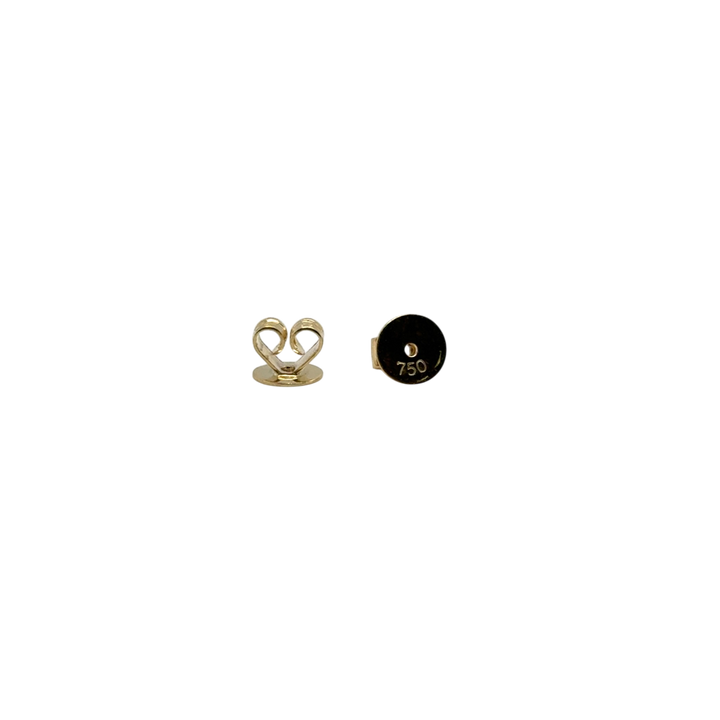 18ct Yellow Gold Cluster Set Diamond Stud Earrings