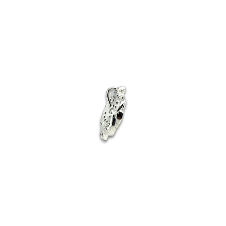 Sterling Silver CZ Flower Pendant