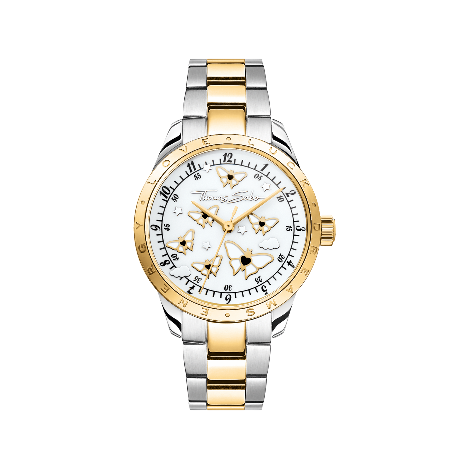 THOMAS SABO Luminescent Butterfly Bicolour Watch - B & S Lyncris Jewellers