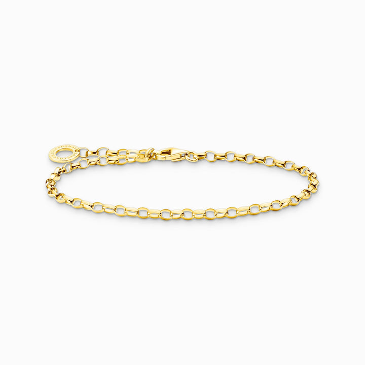 THOMAS SABO Charm Bracelet "Classic Fine Link" Gold Plated