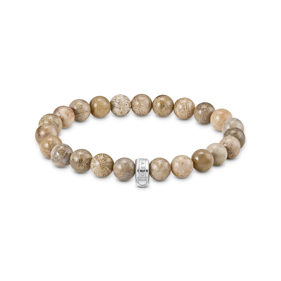 THOMAS SABO Bracelet with Daisy Jasper Beads - B &amp; S Lyncris Jewellers