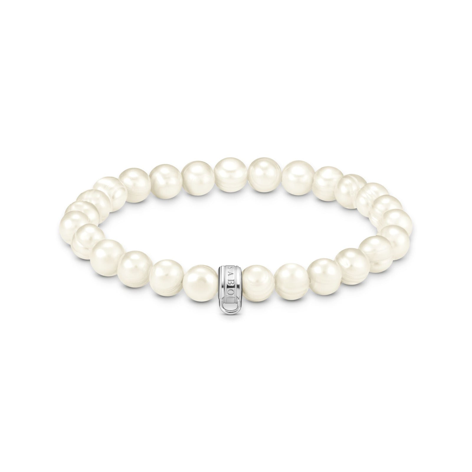 THOMAS SABO Charm bracelet with freshwater cultured pearls - B & S Lyncris Jewellers