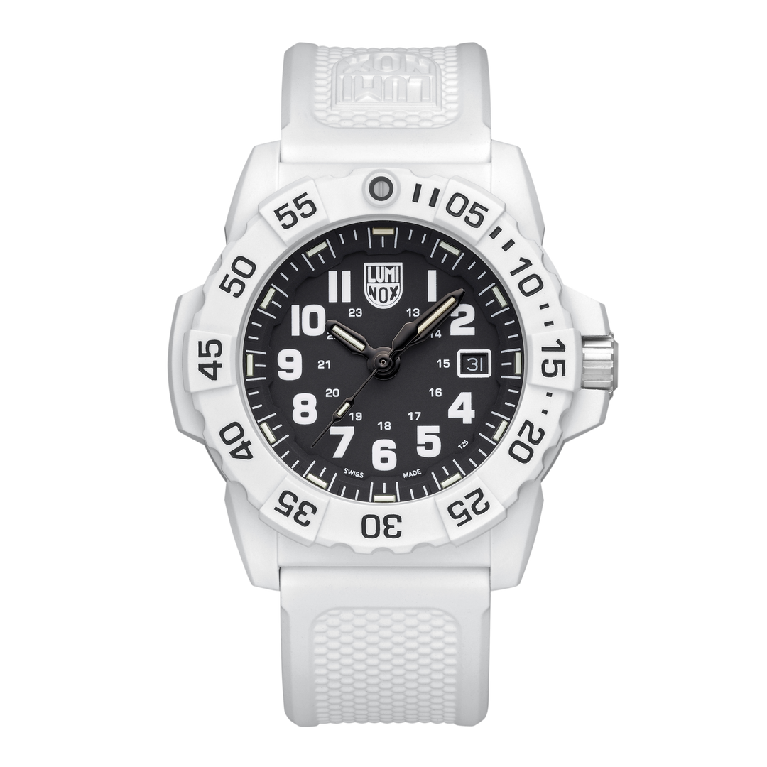 Luminox NAVY SEAL Arctic Whiteout 45mm Watch - XS.3507.WB