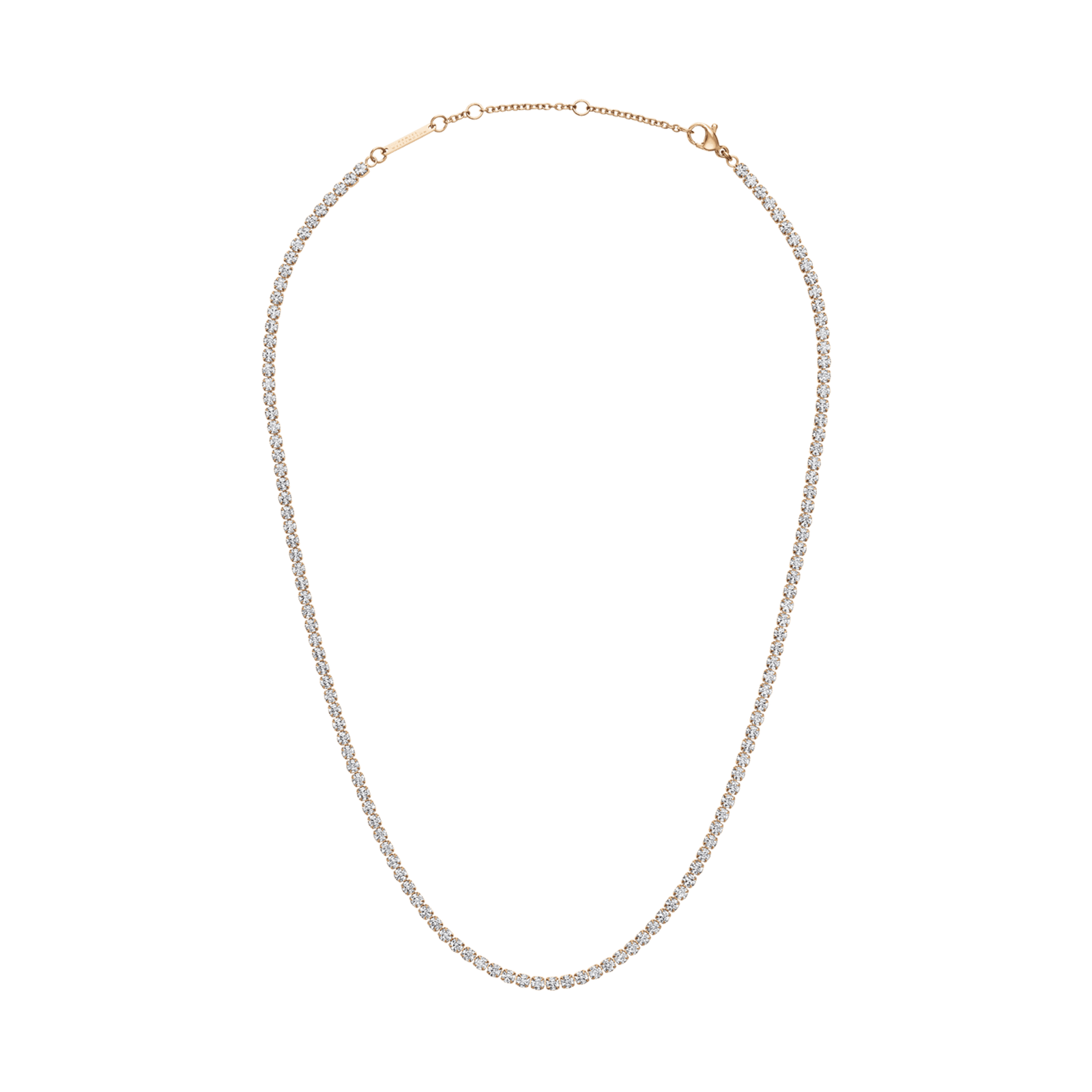Daniel Wellington Classic Tennis Necklace Rose Gold - B & S Lyncris Jewellers