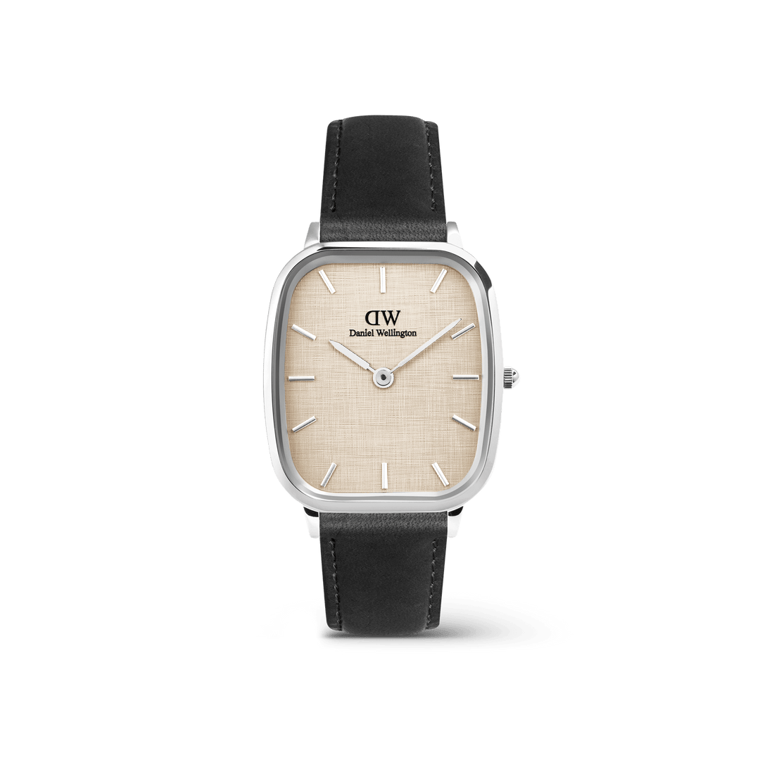 Daniel Wellington Marlon Sheffield Linen Silver Watch - B &amp; S Lyncris Jewellers