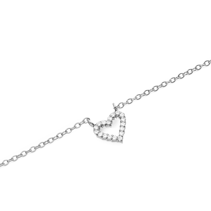 Daniel Wellington Mirelle Heart Necklace Silver