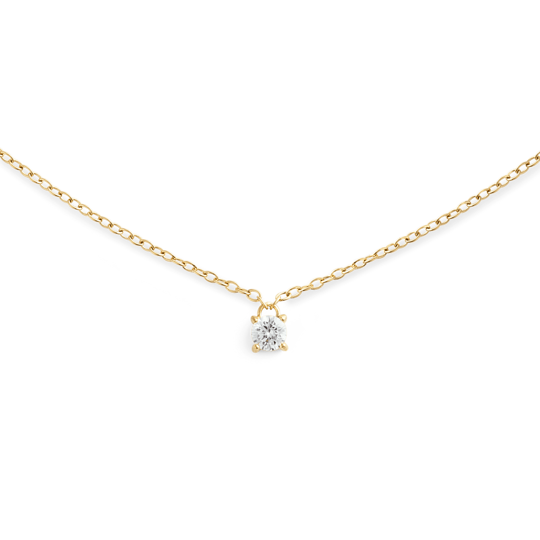Daniel Wellington Mirelle Solitaire Necklace Gold