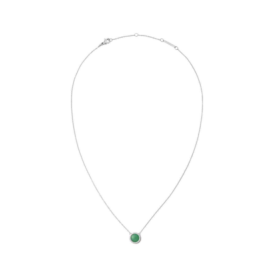 Daniel Wellington Audrey Necklace Jade Silver