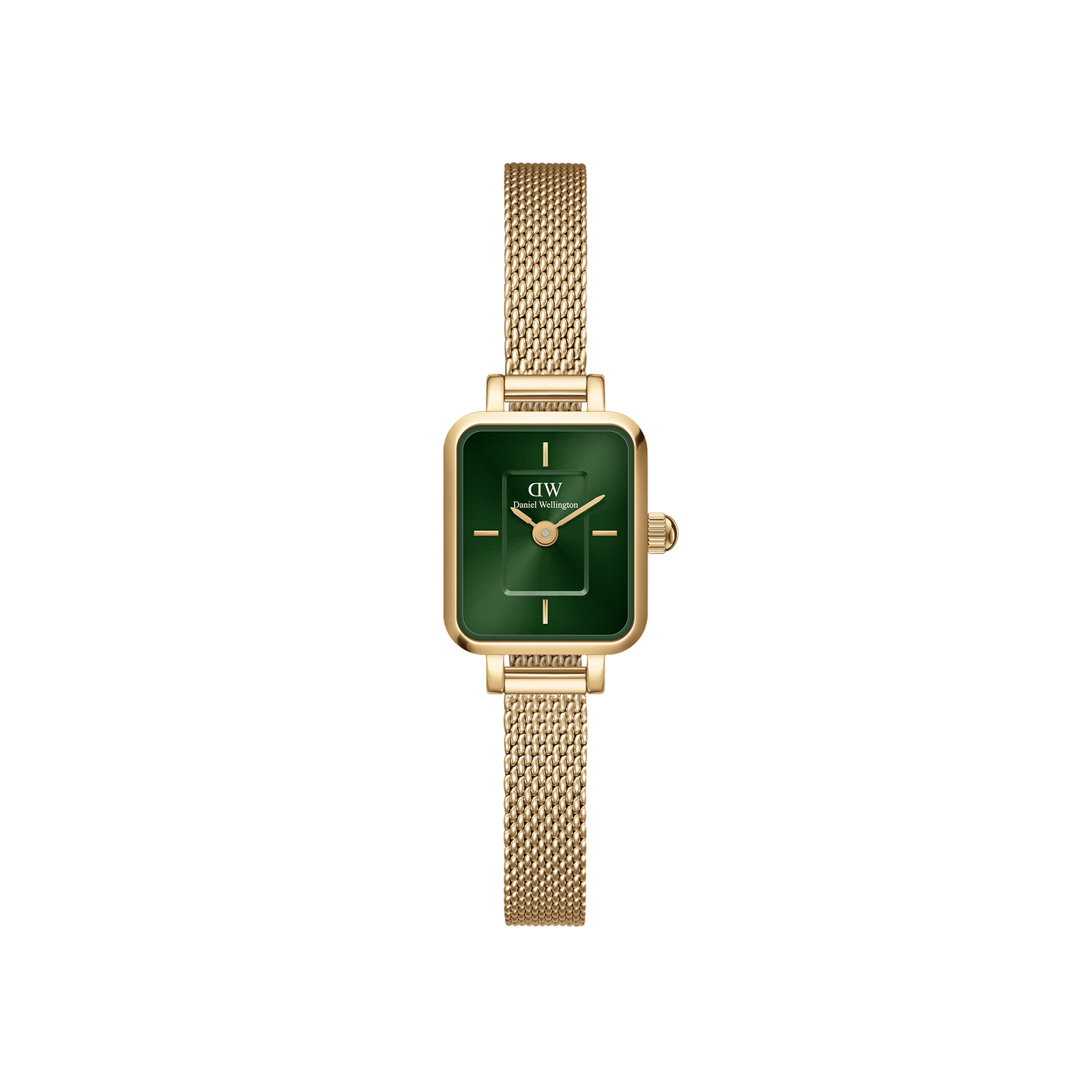 Daniel Wellington Quadro Mini Evergold Emerald Watch - B & S Lyncris Jewellers
