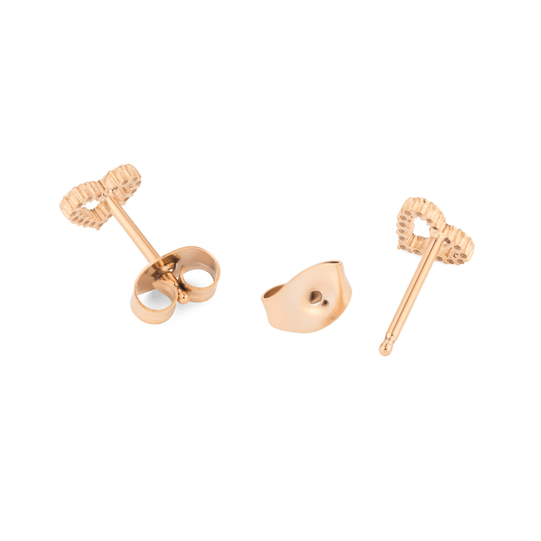 Daniel Wellington Mirelle Heart Earring Rose Gold