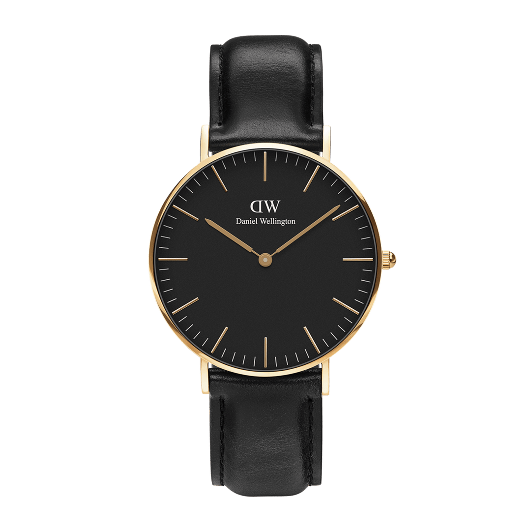 Daniel Wellington Classic 40 Sheffield Gold &amp; White Watch