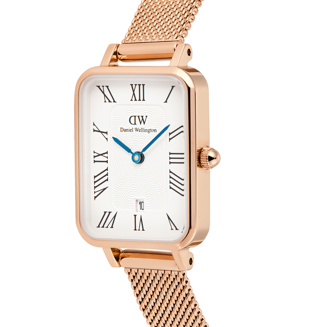 Daniel Wellington Quadro Melrose  Roman Numerals Date