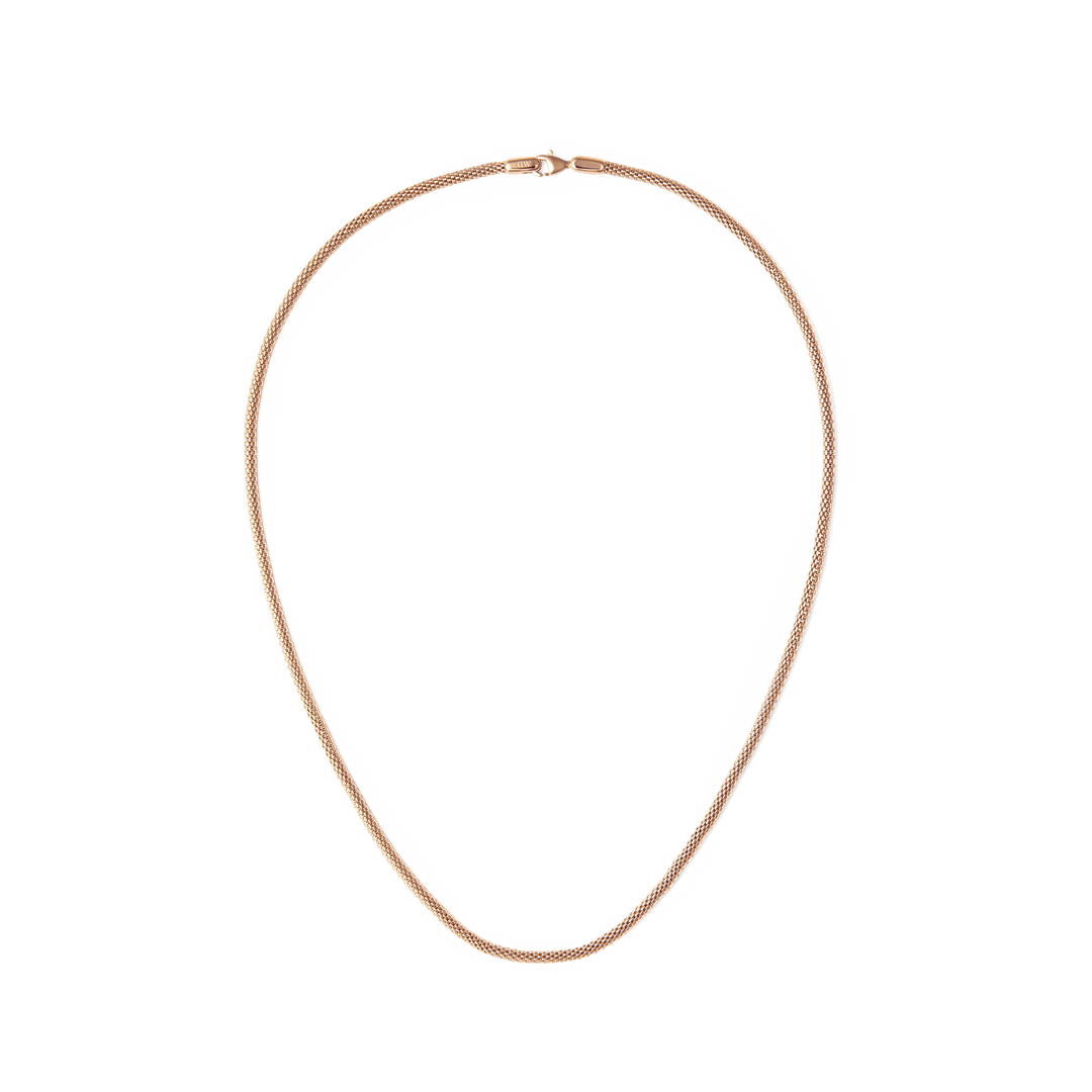 Daniel Wellington Tide Mesh Necklace Rose Gold 2.8