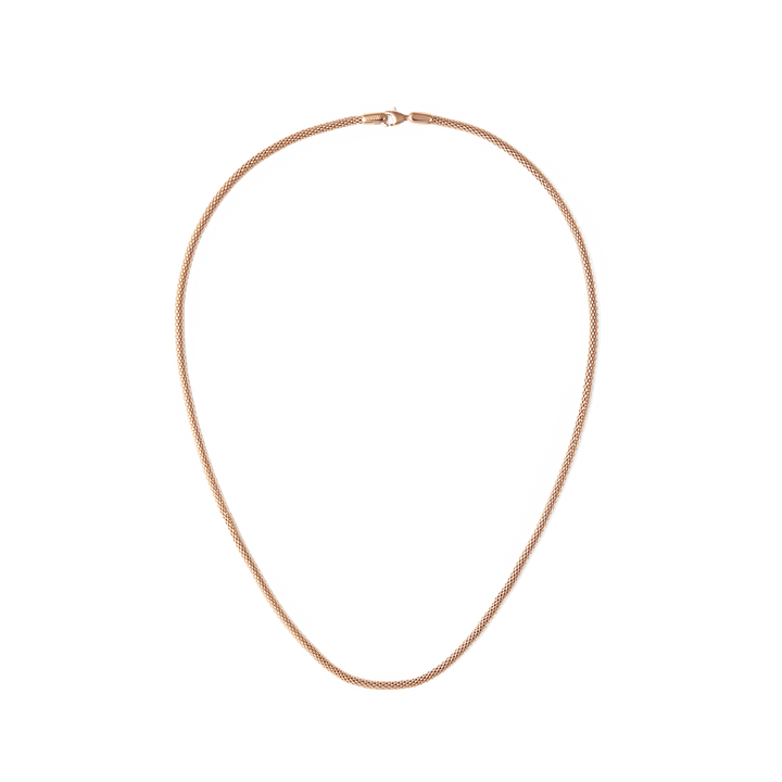 Daniel Wellington Tide Mesh Necklace Rose Gold 2.8