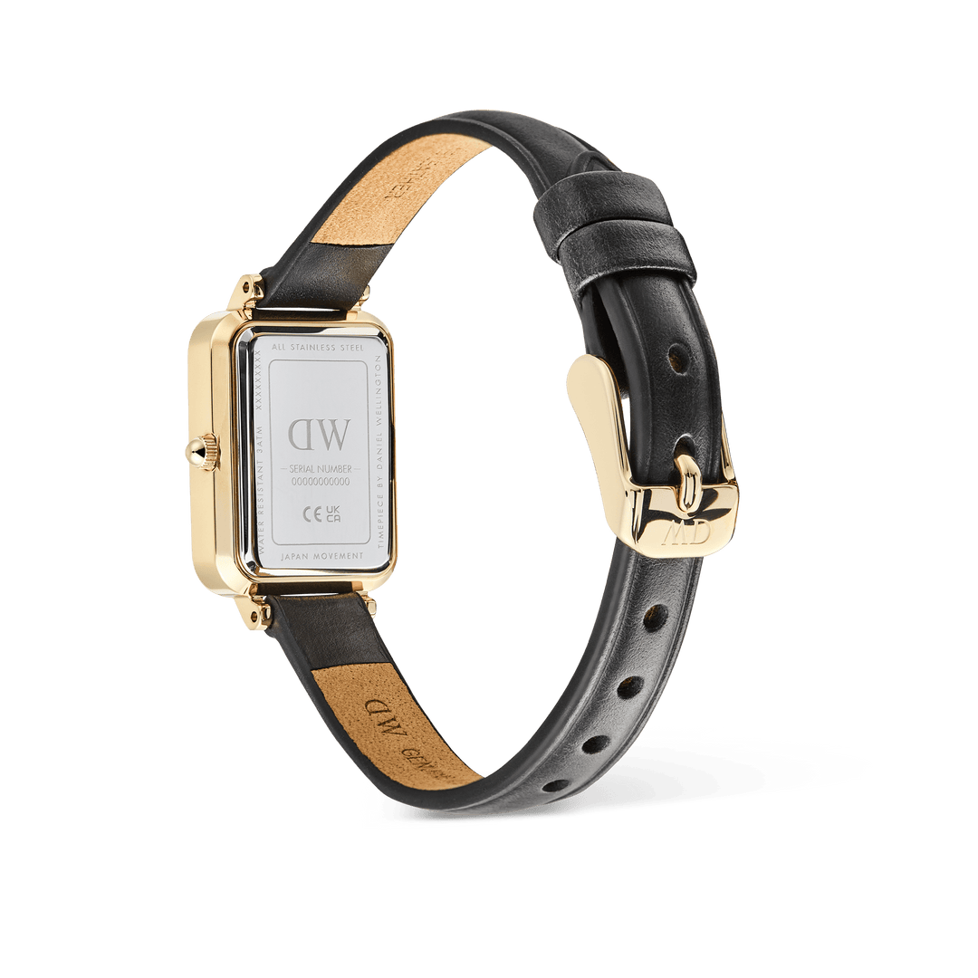 Daniel Wellington Quadro Roman Numerals Date Sheffield Gold