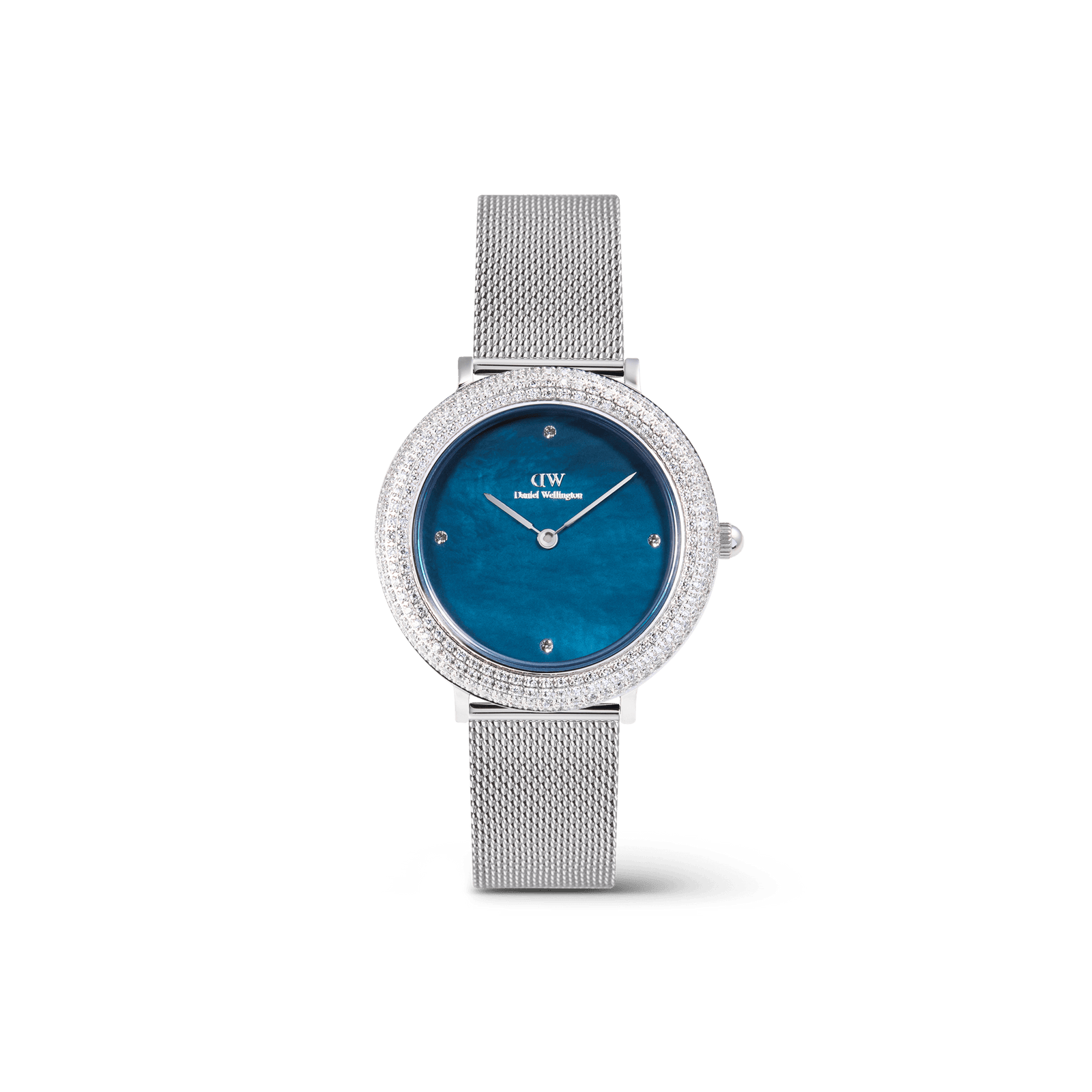 Daniel Wellington Crystalline Bezel Sterling Blue Watch - B & S Lyncris Jewellers
