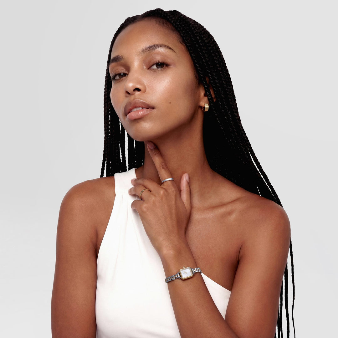 Daniel Wellington Quadro Mini Arch 3-Link Two Tone Gold