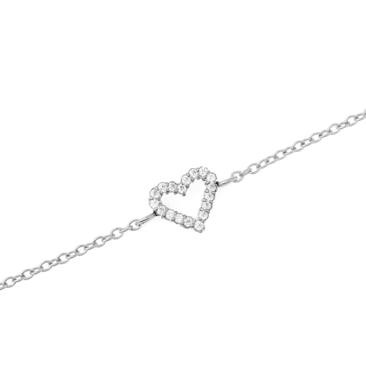 Daniel Wellington Mirelle Heart Bracelet Silver