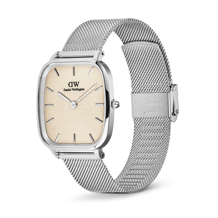 Daniel Wellington Marlon Sterling Linen Watch