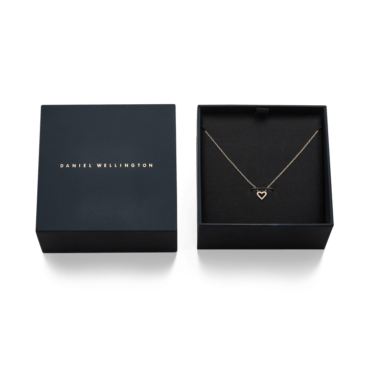 Daniel Wellington Mirelle Heart Necklace Rose Gold