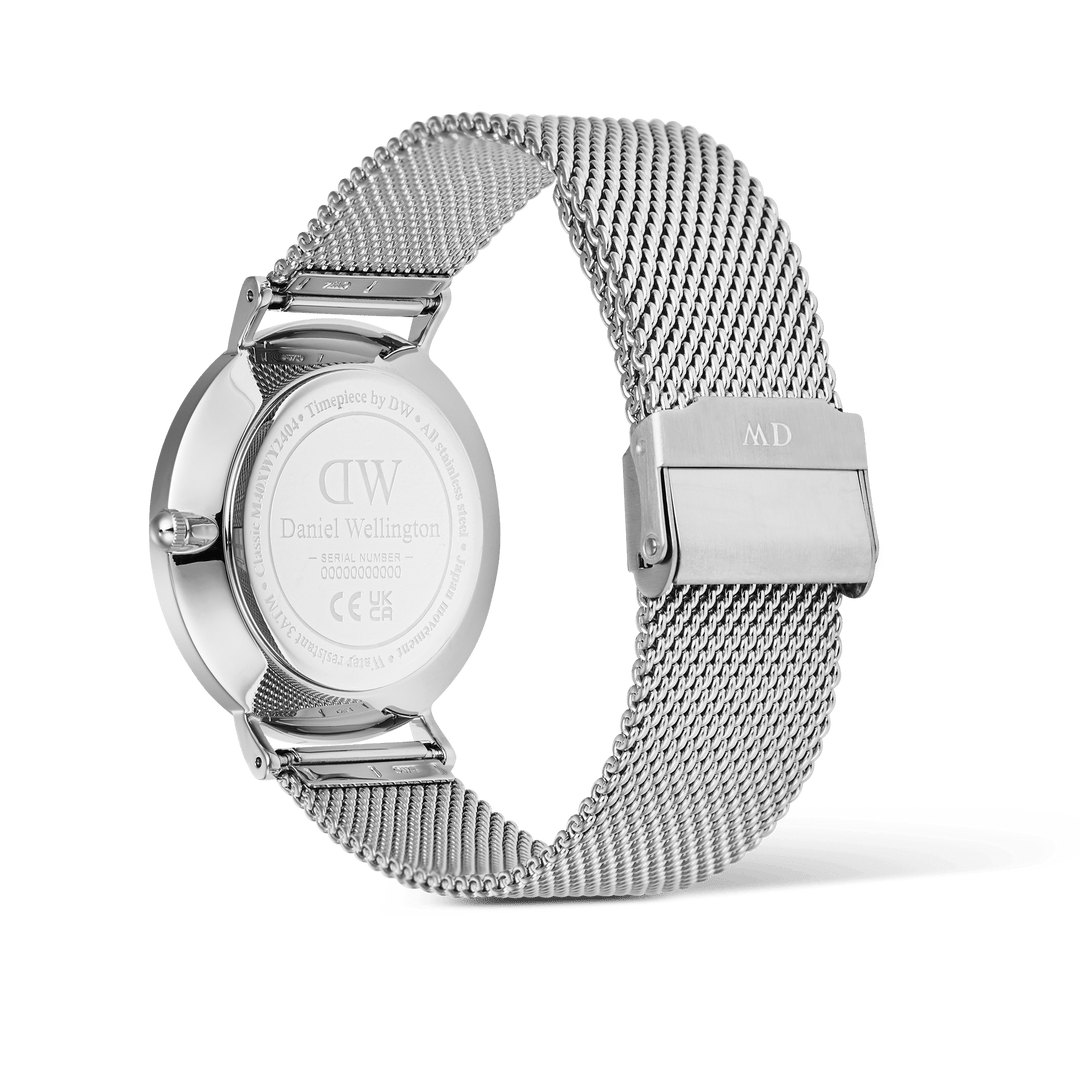 Daniel Wellington Classic Day Display Sterling Champagne Watch