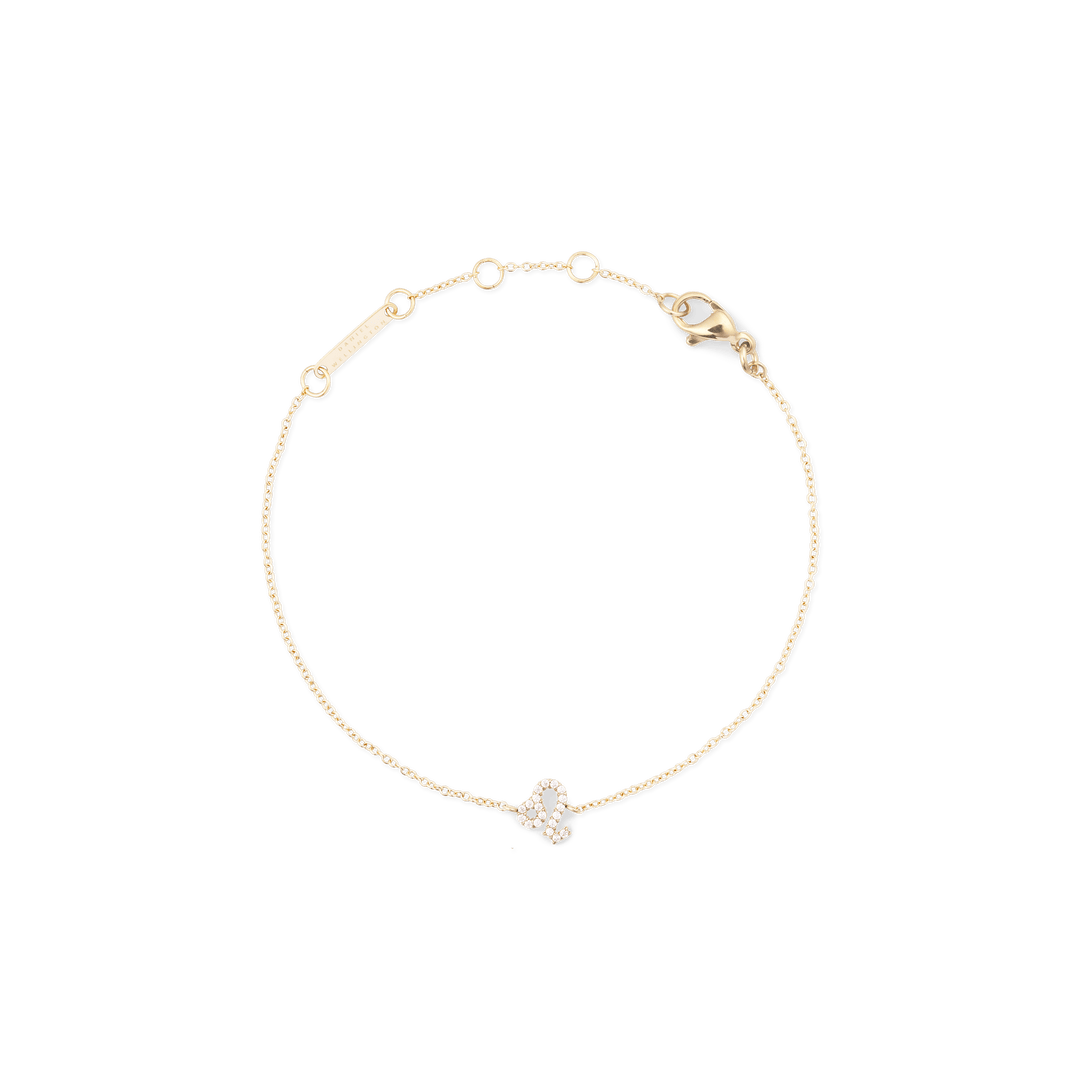 Daniel Wellington Crystal Zodiac Chain Bracelet Gold