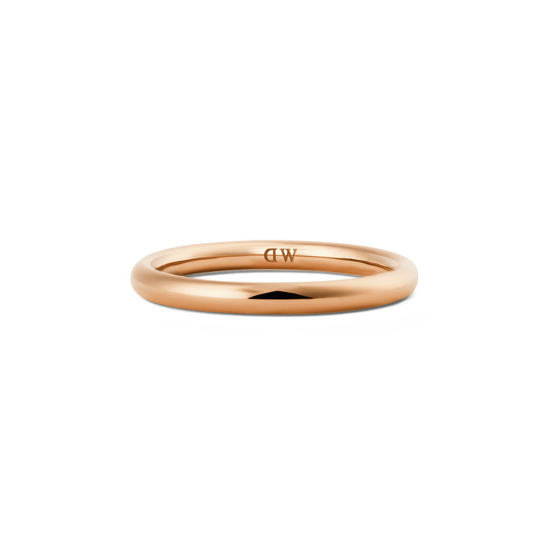 Daniel Wellington Arch Ring Rose Gold 2.5mm - B &amp; S Lyncris Jewellers