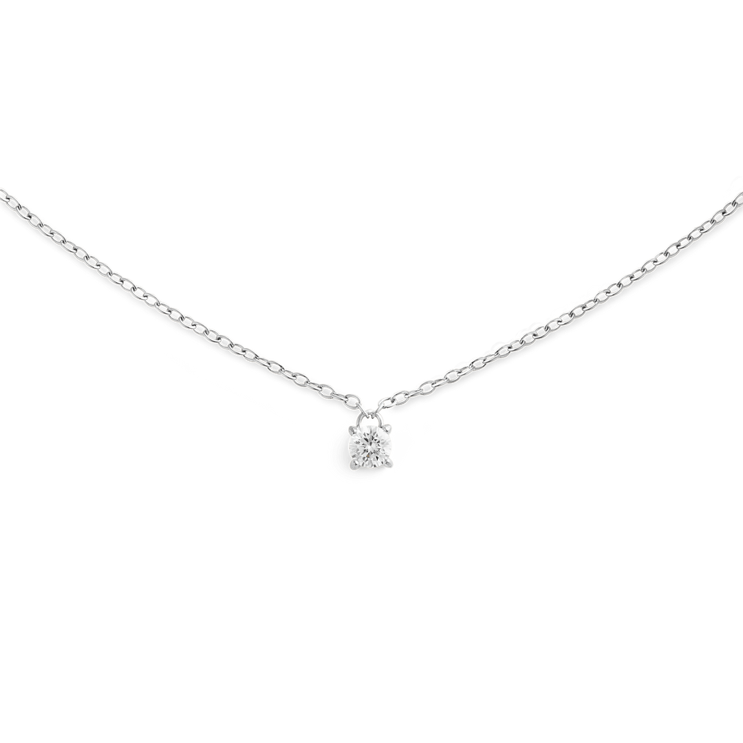 Daniel Wellington Mirelle Solitaire Necklace Silver