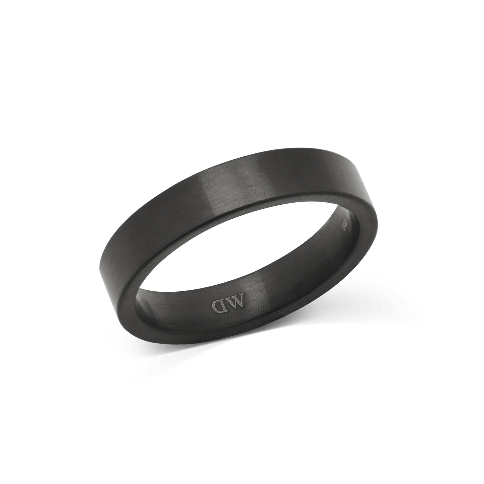 Daniel Wellington Line Ring Brushed Graphite 4.5mm - B & S Lyncris Jewellers