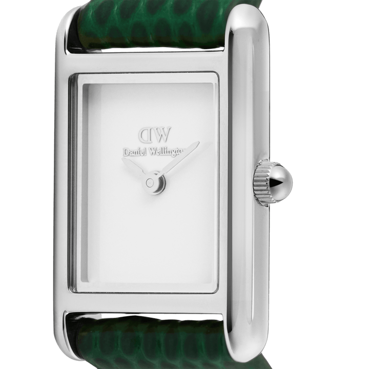 Daniel Wellington Bound Mini Green Lizard Silver