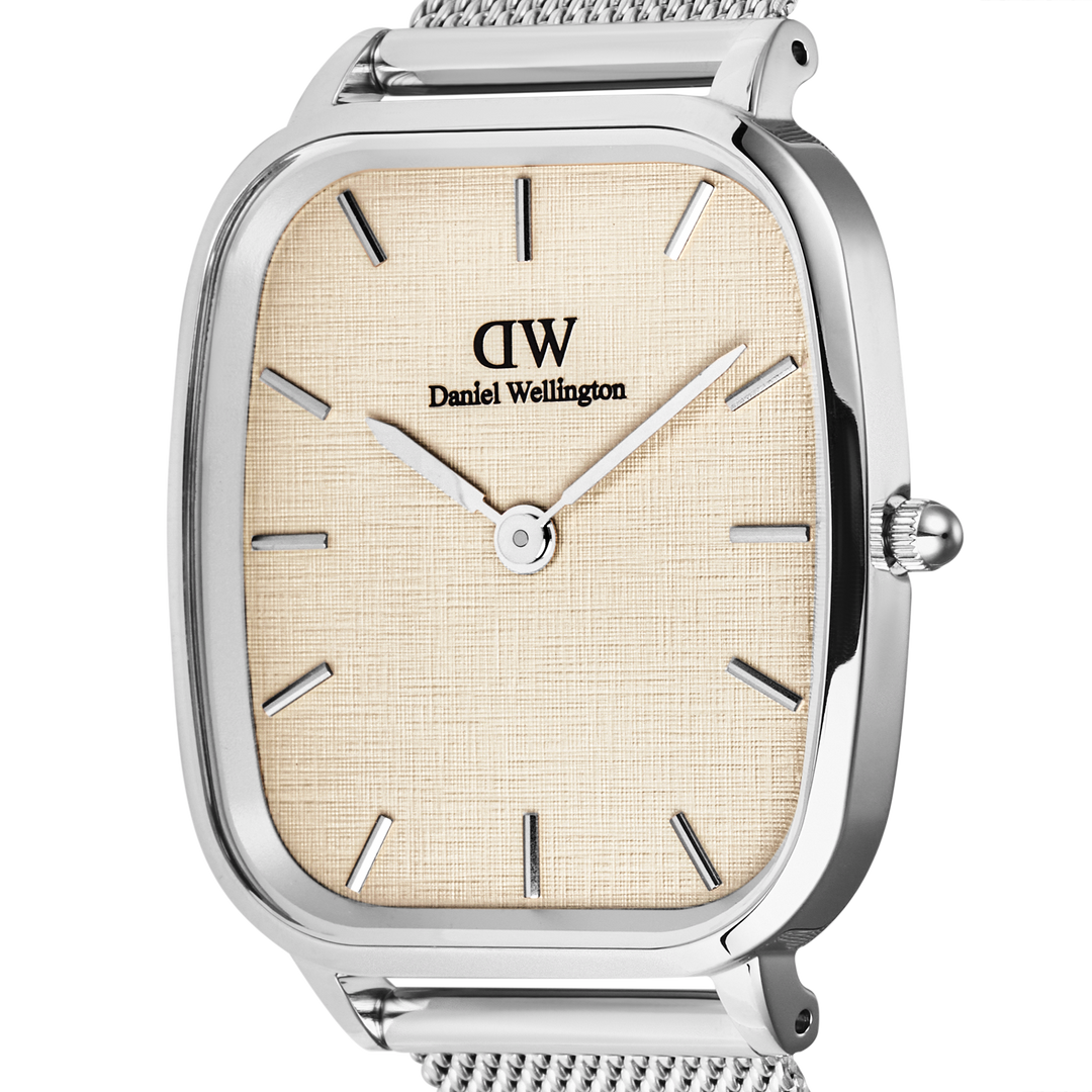 Daniel Wellington Marlon Sterling Linen Watch