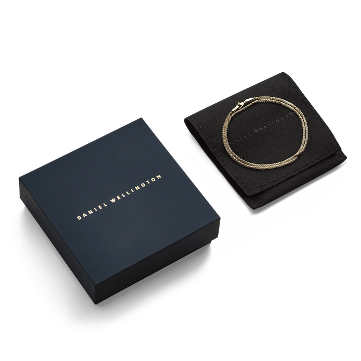 Daniel Wellington Tide Mesh Necklace Gold 1.8