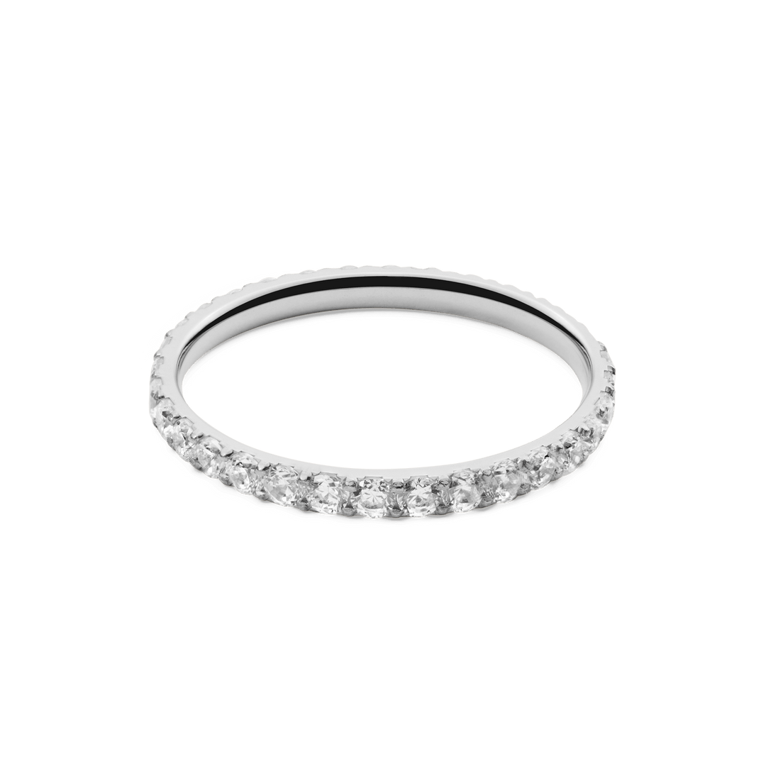 Daniel Wellington Mirelle Eternity Ring Silver