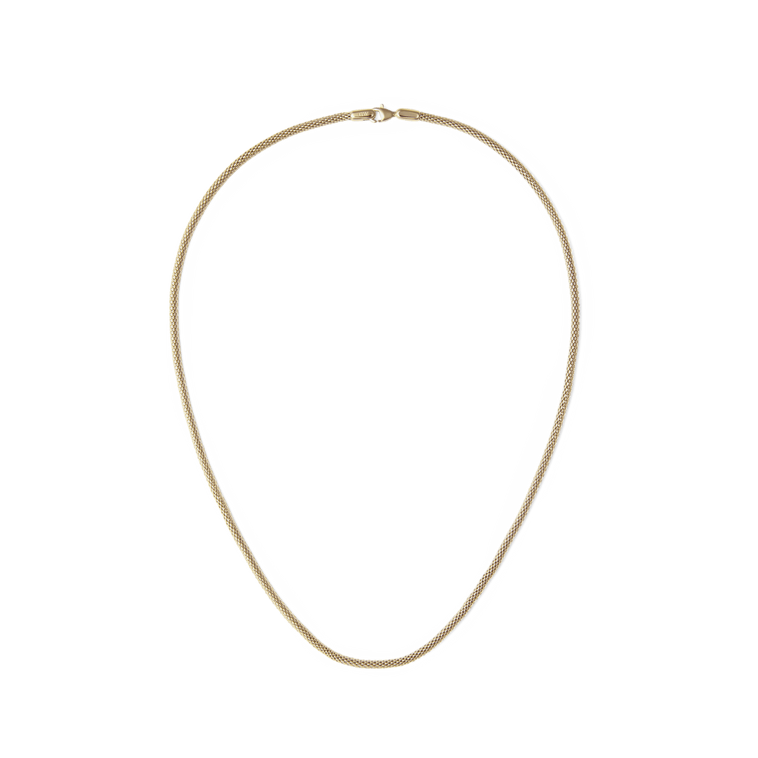 Daniel Wellington Tide Mesh Necklace Gold 2.8