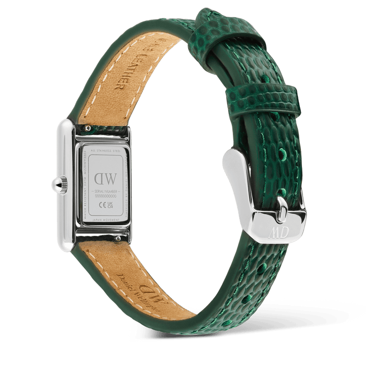 Daniel Wellington Bound Mini Green Lizard Silver