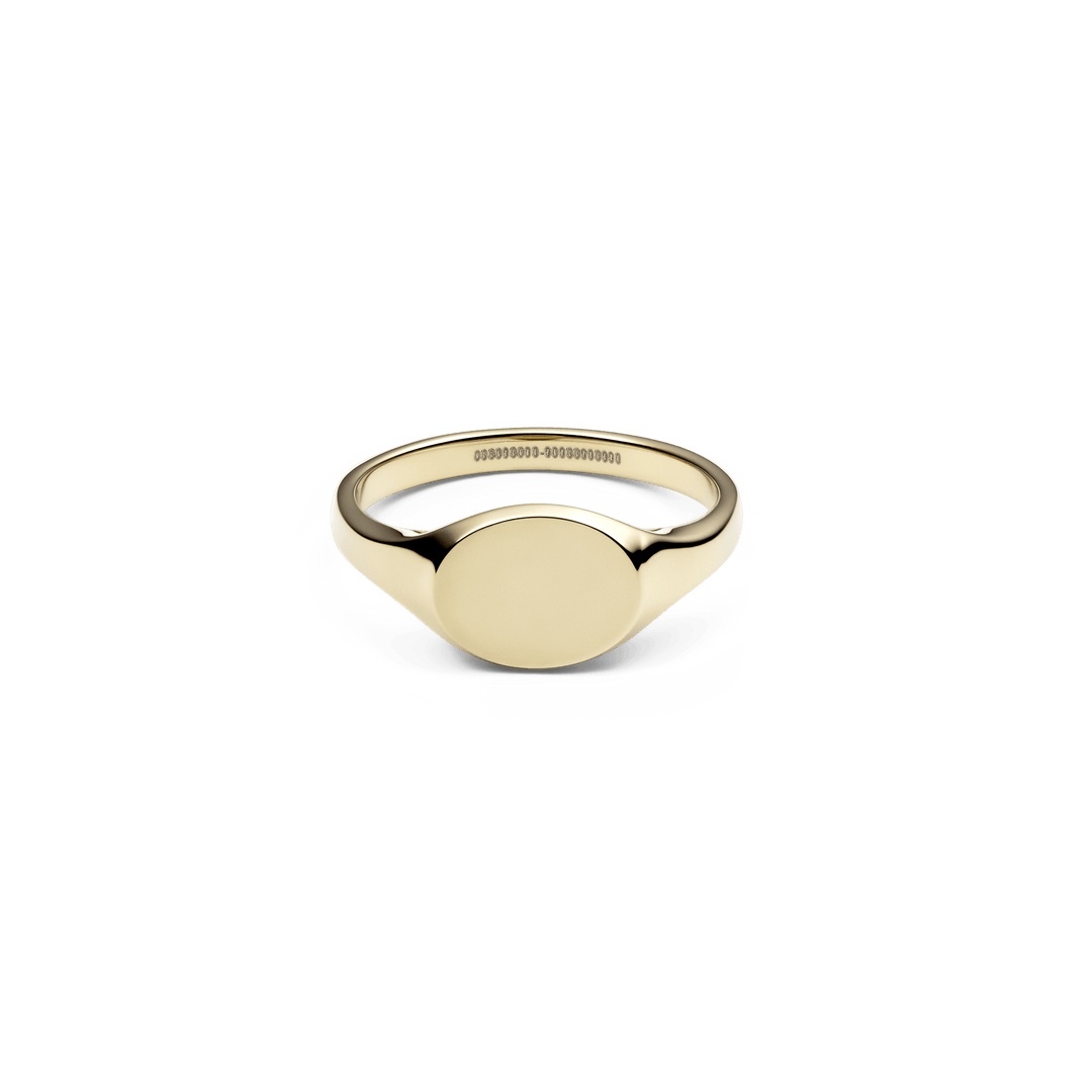 Daniel Wellington Classic Mini Signet Ring Gold - B &amp; S Lyncris Jewellers