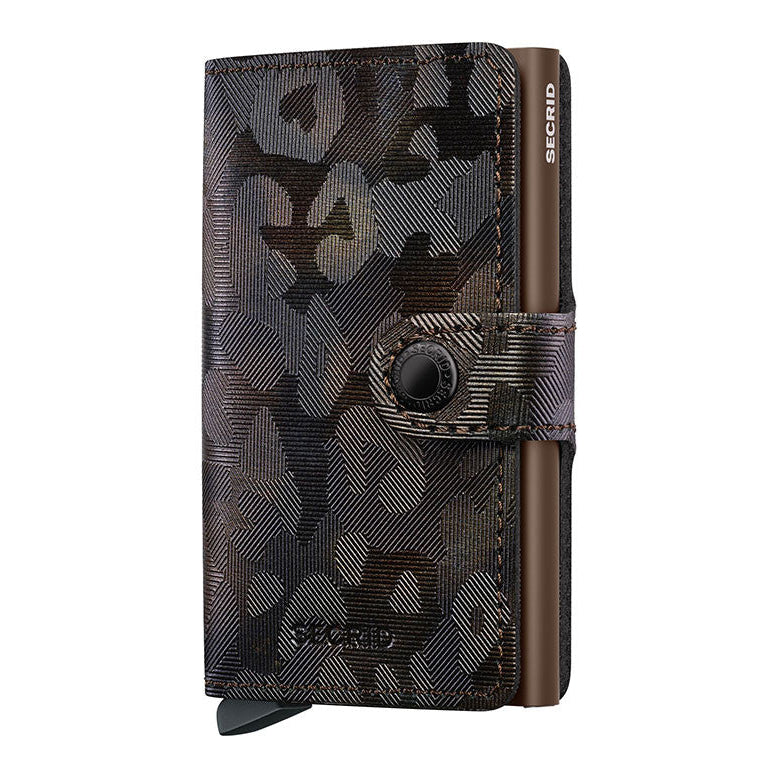 SECRID Miniwallet Jungle Brown Leather SC0584