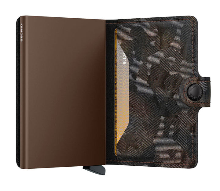 SECRID Miniwallet Jungle Brown Leather SC0584