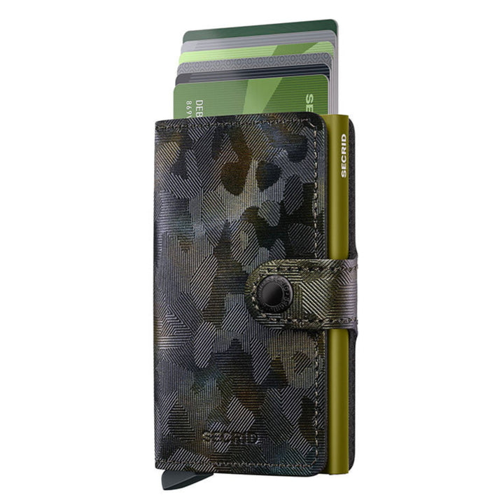 SECRID Miniwallet Jungle Moss Leather SC0607