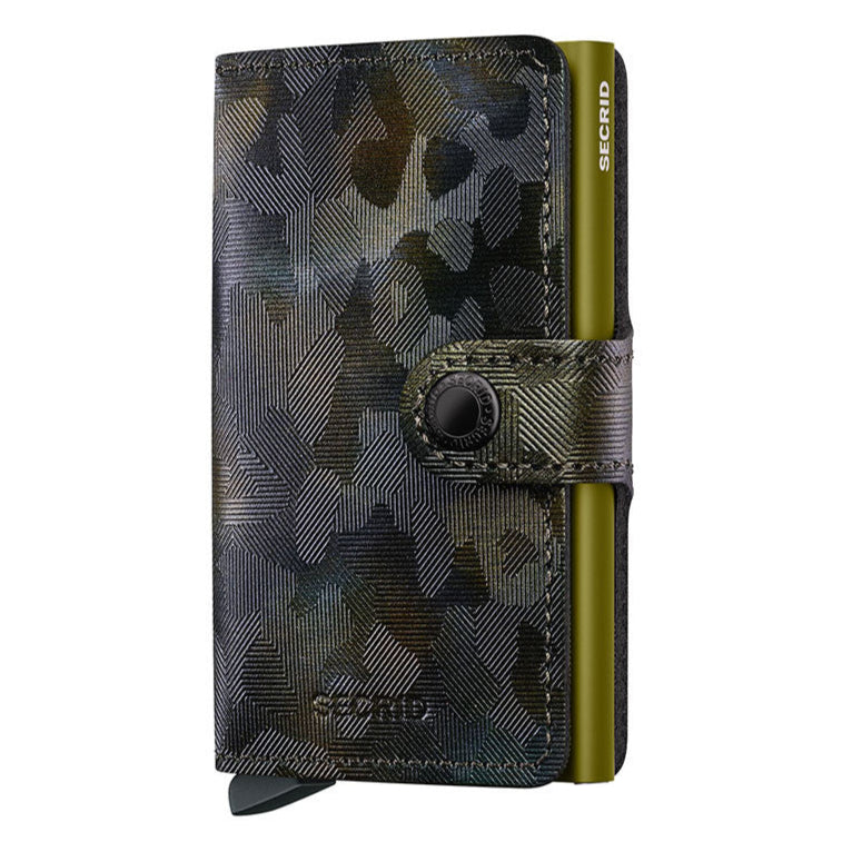 SECRID Miniwallet Jungle Moss Leather SC0607