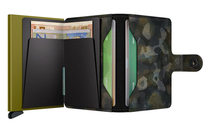 SECRID Miniwallet Jungle Moss Leather SC0607