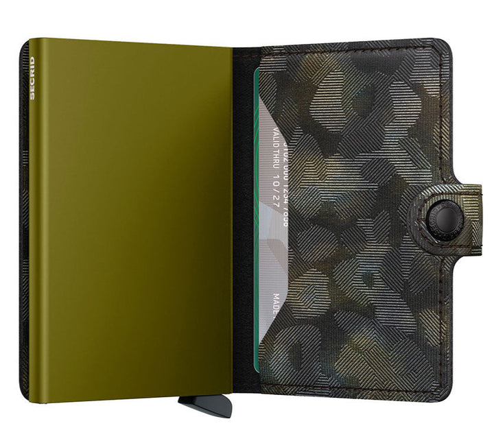 SECRID Miniwallet Jungle Moss Leather SC0607