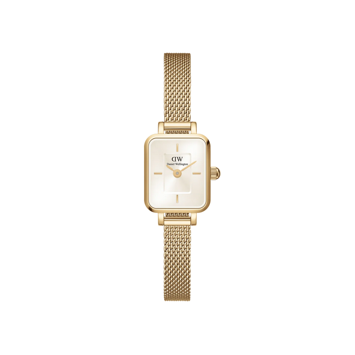 Daniel Wellington Quadro Mini Evergold Champagne Watch